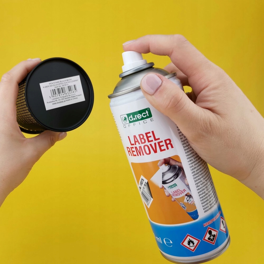 PŁYN SPRAY ZMYWACZ DO USUWANIA ETYKIET NAKLEJEK 400ml Marka inna