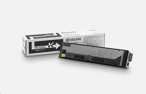 Kyocera TK-5205K Toner čierny na 18 000 A4 (pri 5% pokrytí), pre TASKalfa…