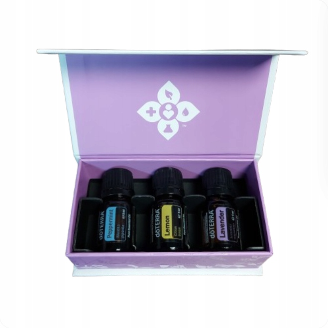 doTERRA podstawowy zestaw olejków 3x5ml dla początkujących