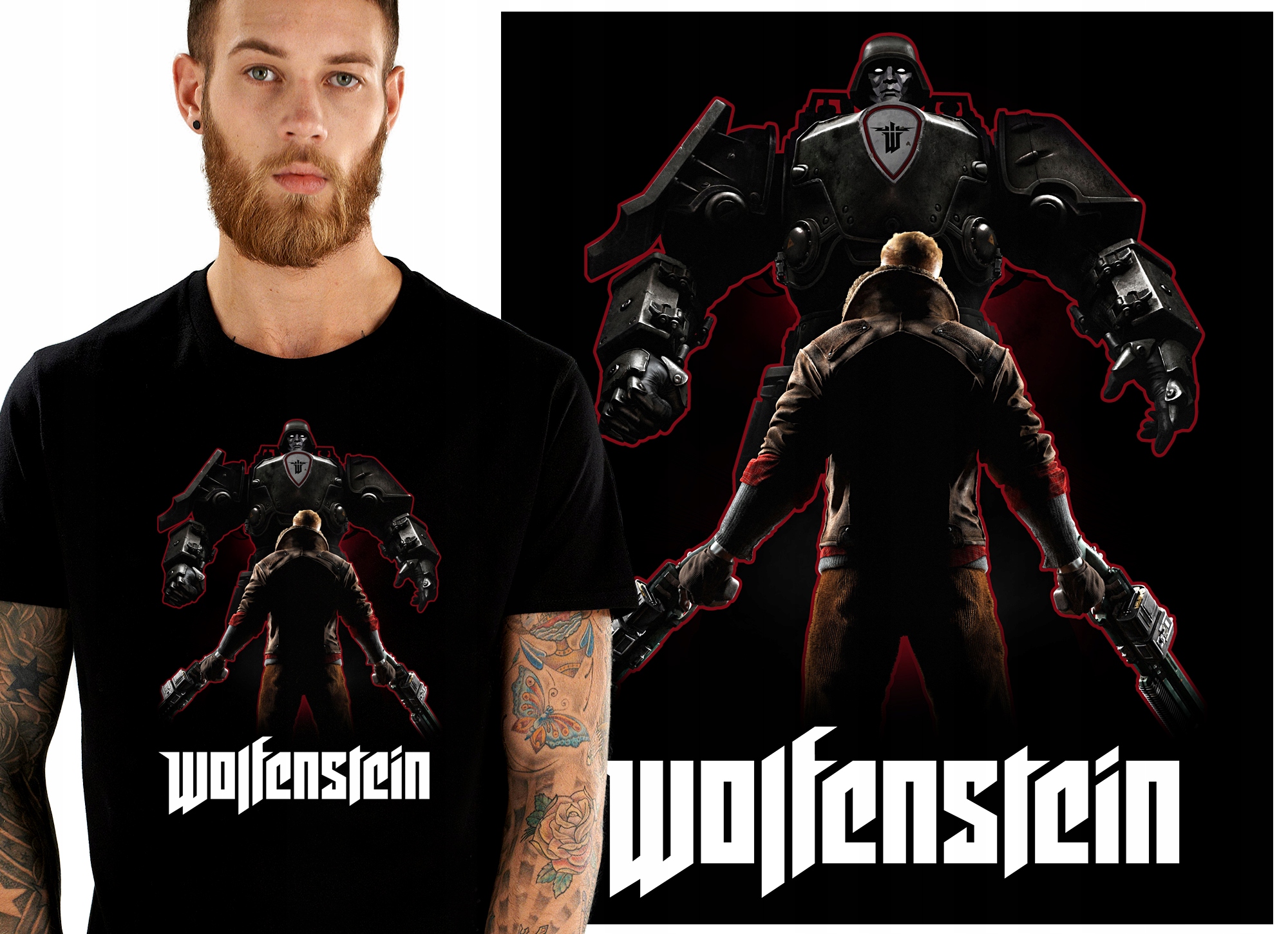 

Wolfenstein New Colossus Koszulka Męska M