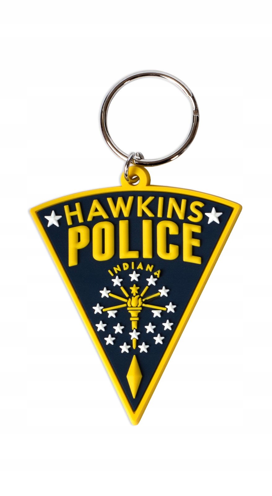 

Stranger Things Hawkins Police Brelok do kluczy
