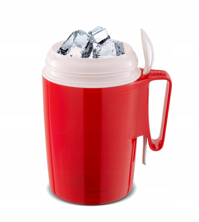 Termos obiadowy ROTPUNKT 850 NIEMIECKI szklany Model 850_PLUM