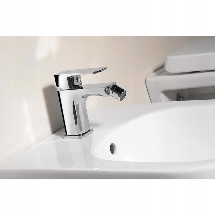 Aqualine FACTOR bateria bidetowa chrom FC203 Linia Factor