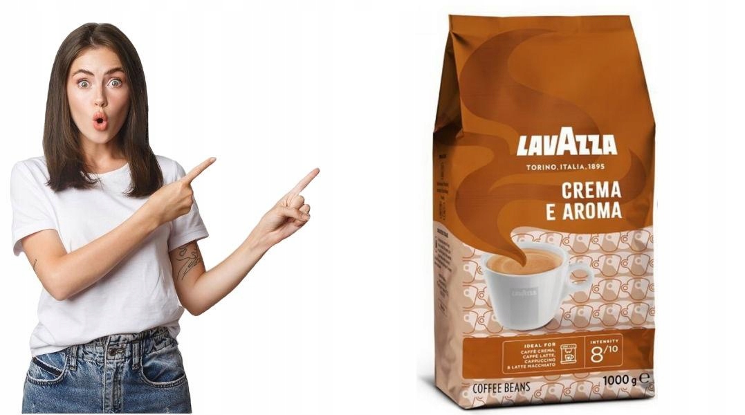 Kawa ziarnista Lavazza Crema E Aroma 1kg