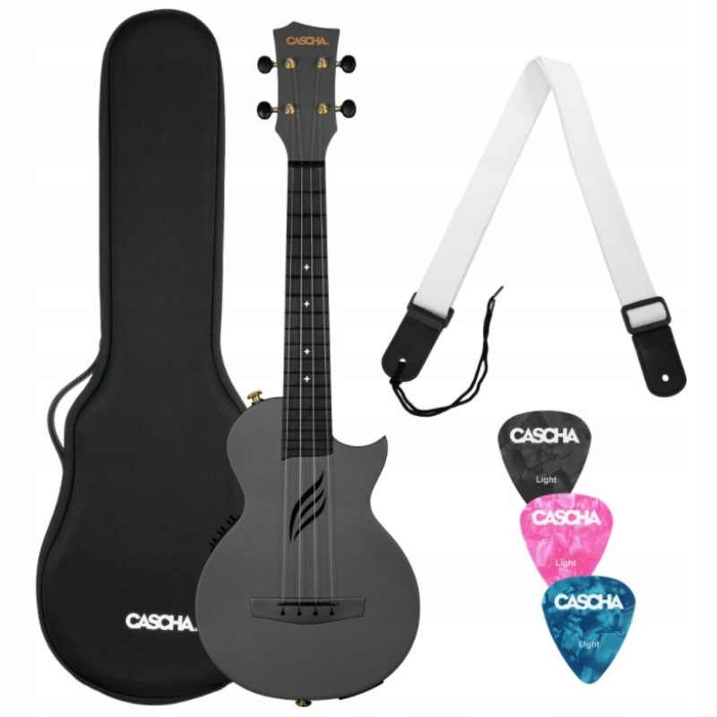 Elektro-akustické koncertní ukulele Cascha HH2258E