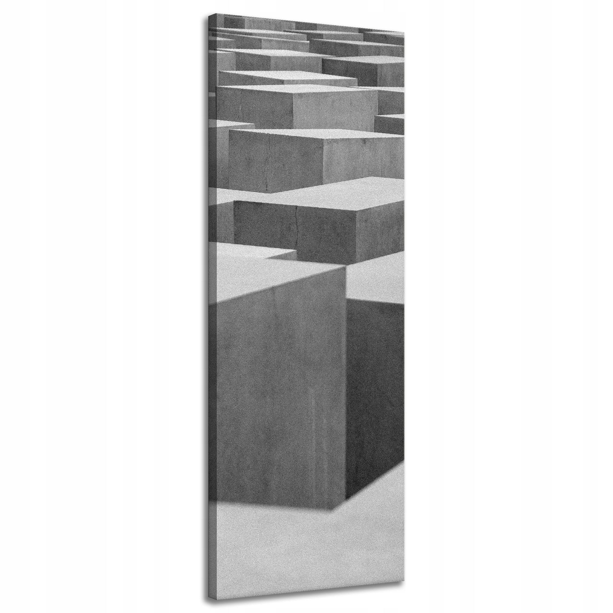 Obraz na plátně Abstraktní betonové kostky Geometrie umění 40x120