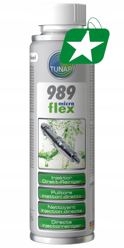 TUNAP 989 ОЧИЩАЄ ДИЗЕЛЬНІ УПРИСКУВАННЯ 300ML
