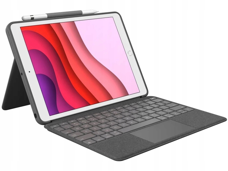 

Etui na iPad Logitech Combo Touch Szary Klawiatura