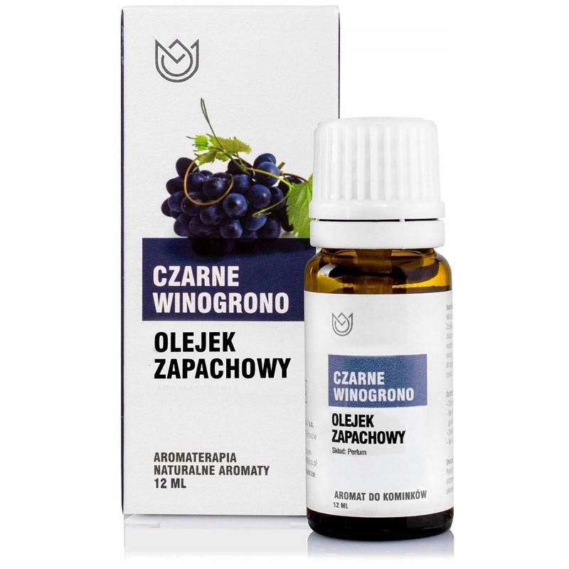 

Olejek zapachowy Czarne Winogrono 12ml Naturalne A