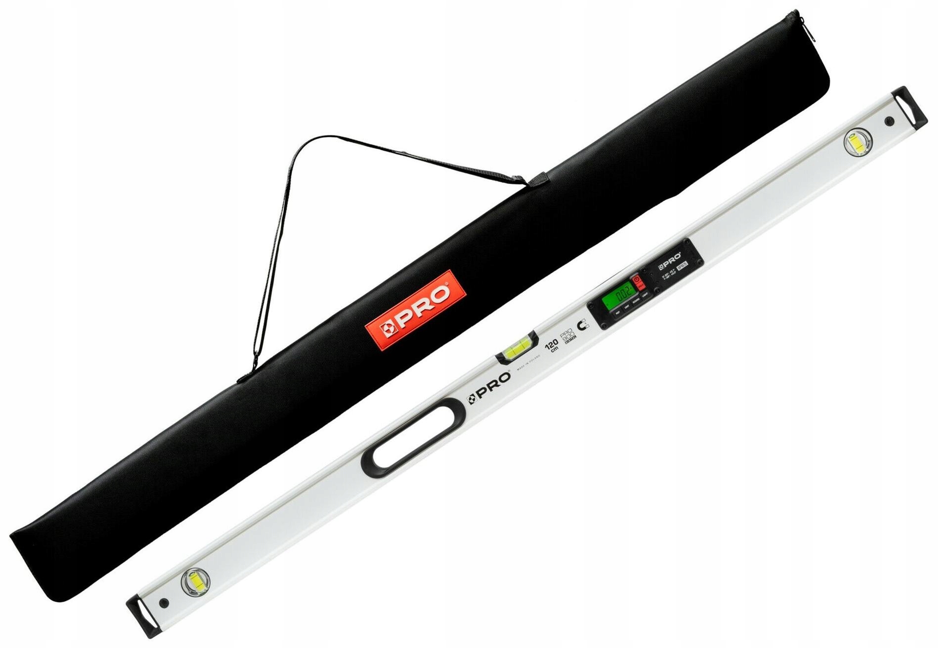 Poziomnica elektroniczna IP65 z magnesami, PRO900 Digital 180 cm E4120 Pro