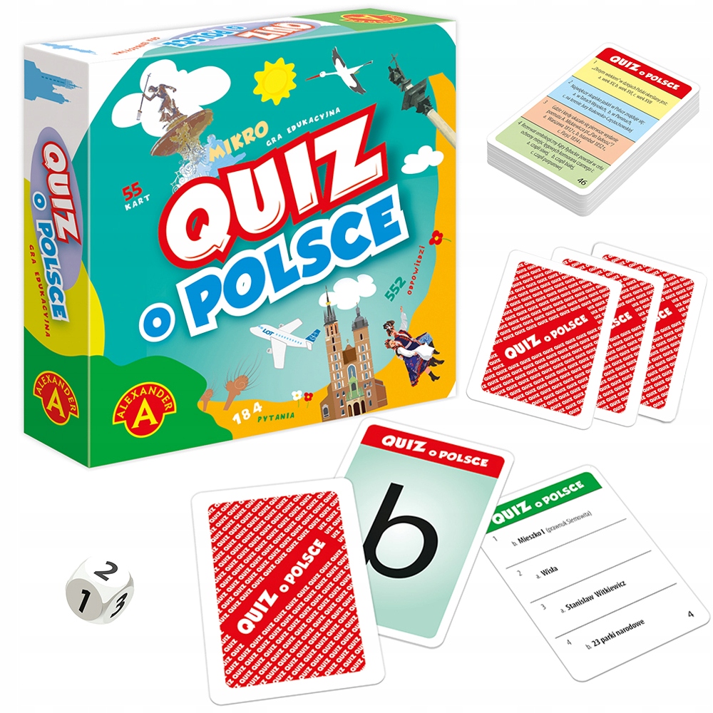 Quiz O Polsce Kieszonkowa Gra Edukacyjna