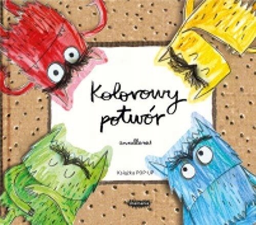 

Kolorowy Potwór. Książka Pop-up Anna Llenas