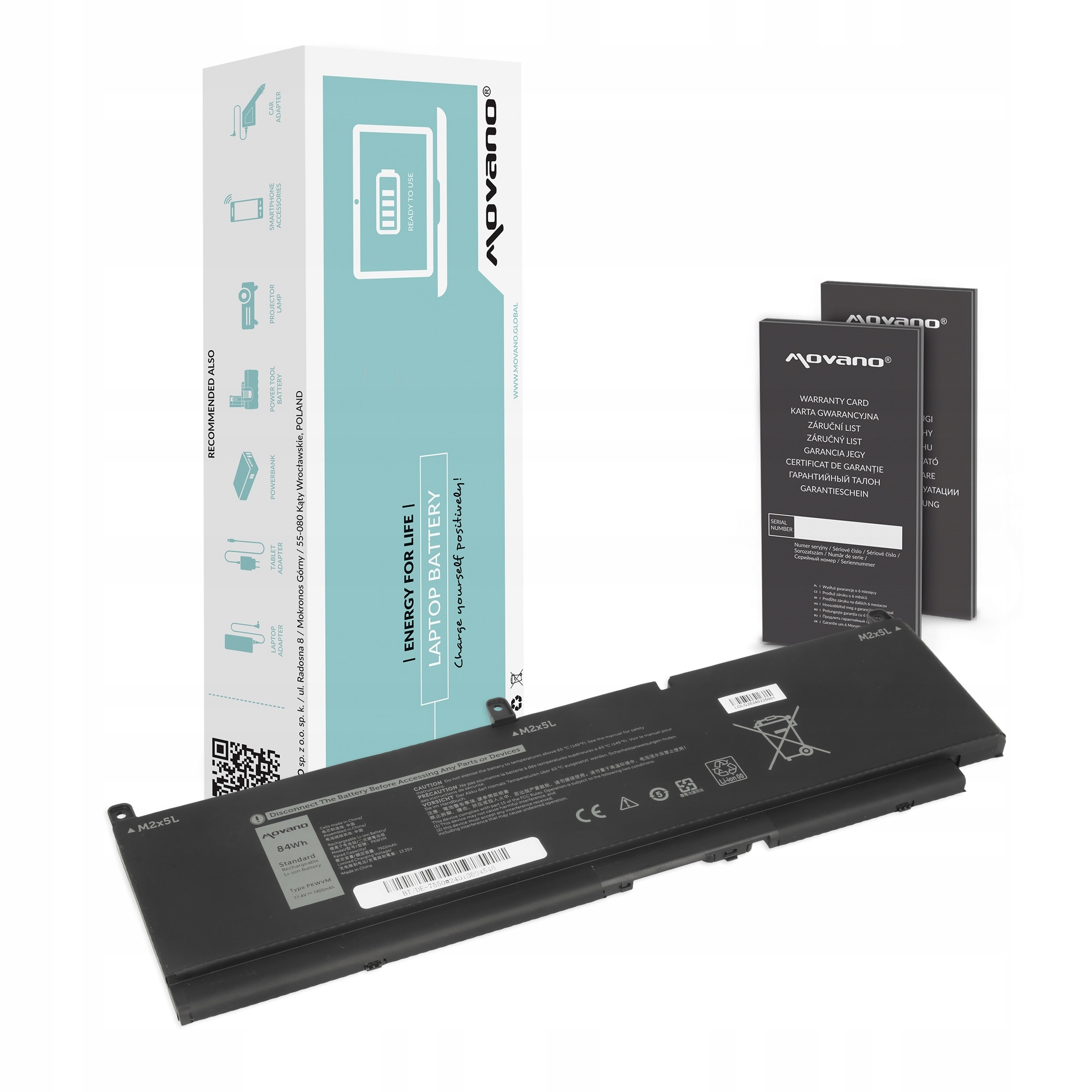 Bateria do Dell 7550 7560 7760 7670 7680 7750 7760 J0VNR Pkwvm Pwkvm 68ND3