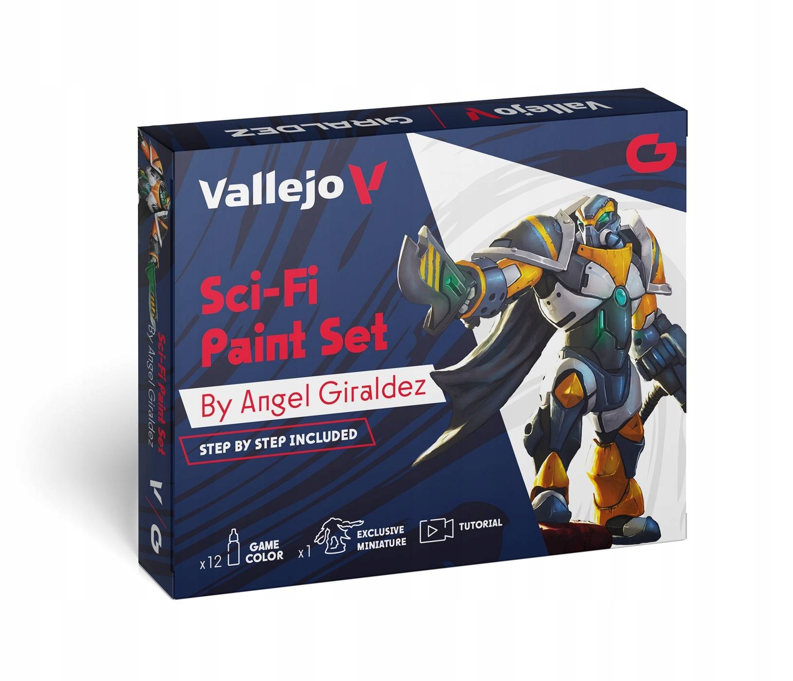 Vallejo: 72.313 - Game Color - Sci-Fi Paint Set (12 x 18 ml)
