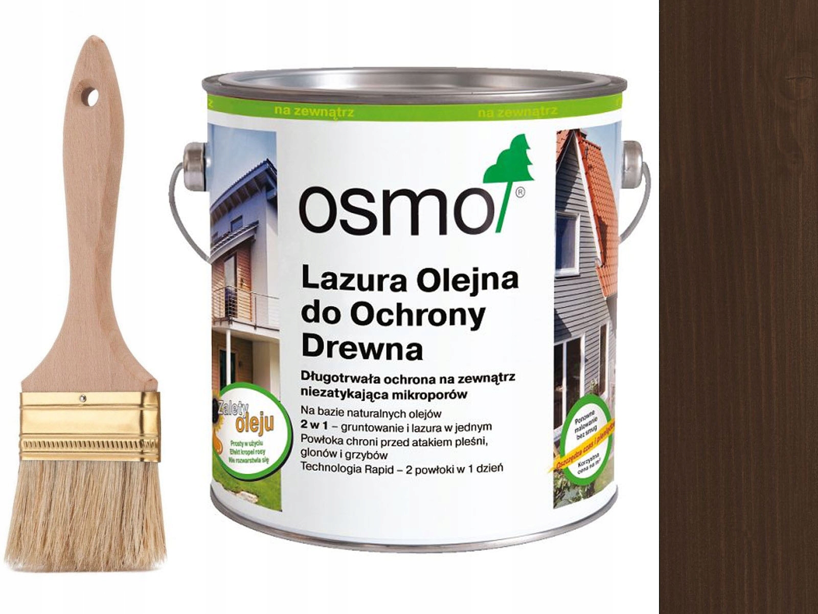 

Osmo 727 Lazura Ochronna drewno Palisander 2,5L