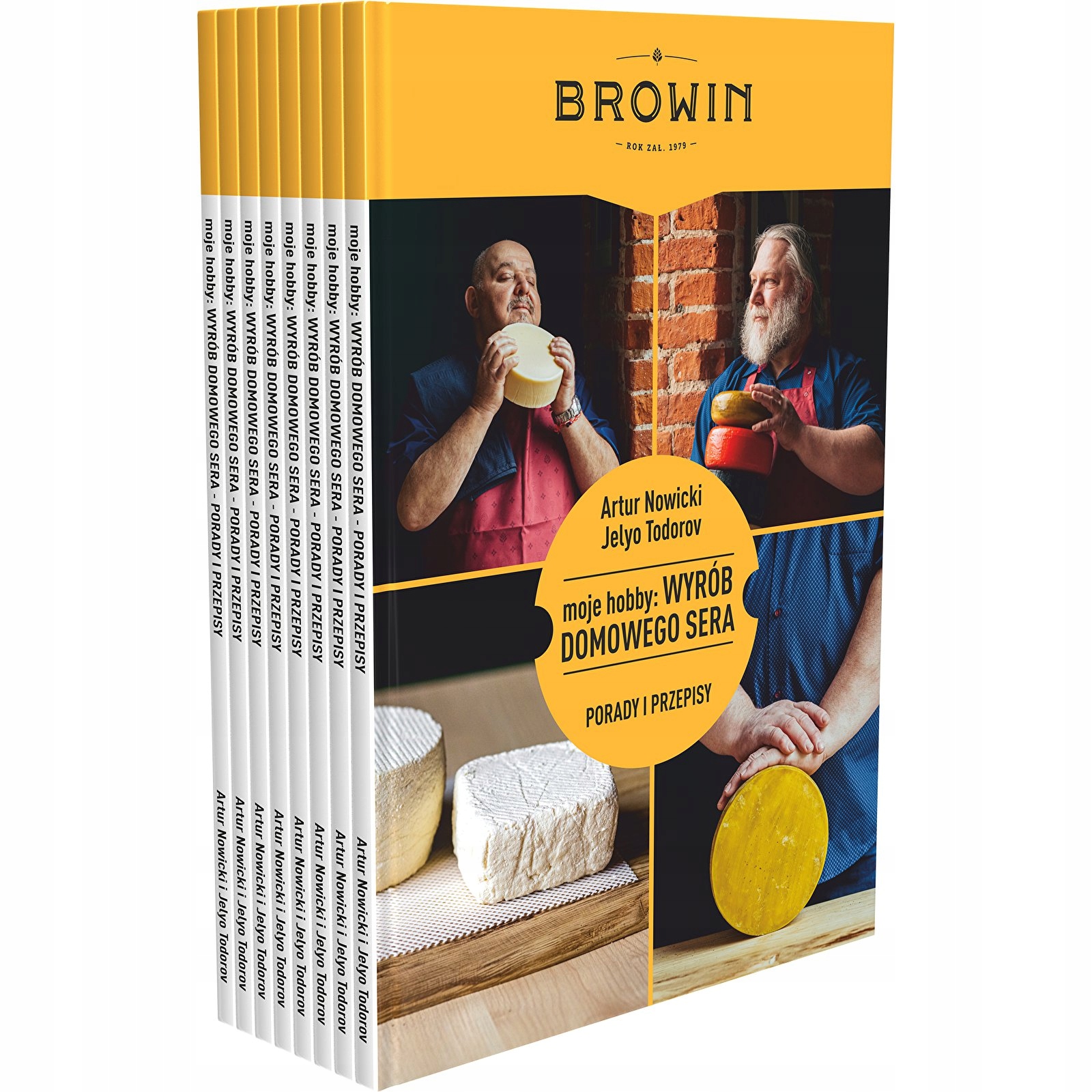 Moje hobby: Wyrób domowego sera - książka Wydawnictwo Browin