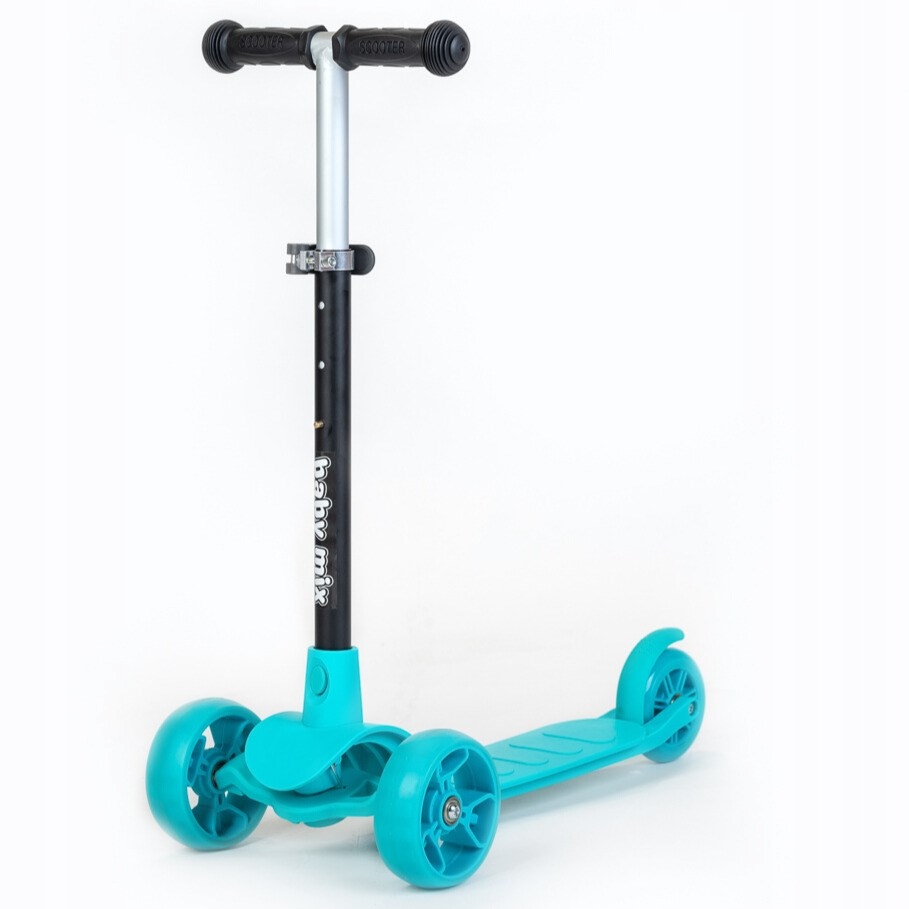 Baby MIX Prime Hulajnoga Trójkołowa Dla Dzieci Niebieska