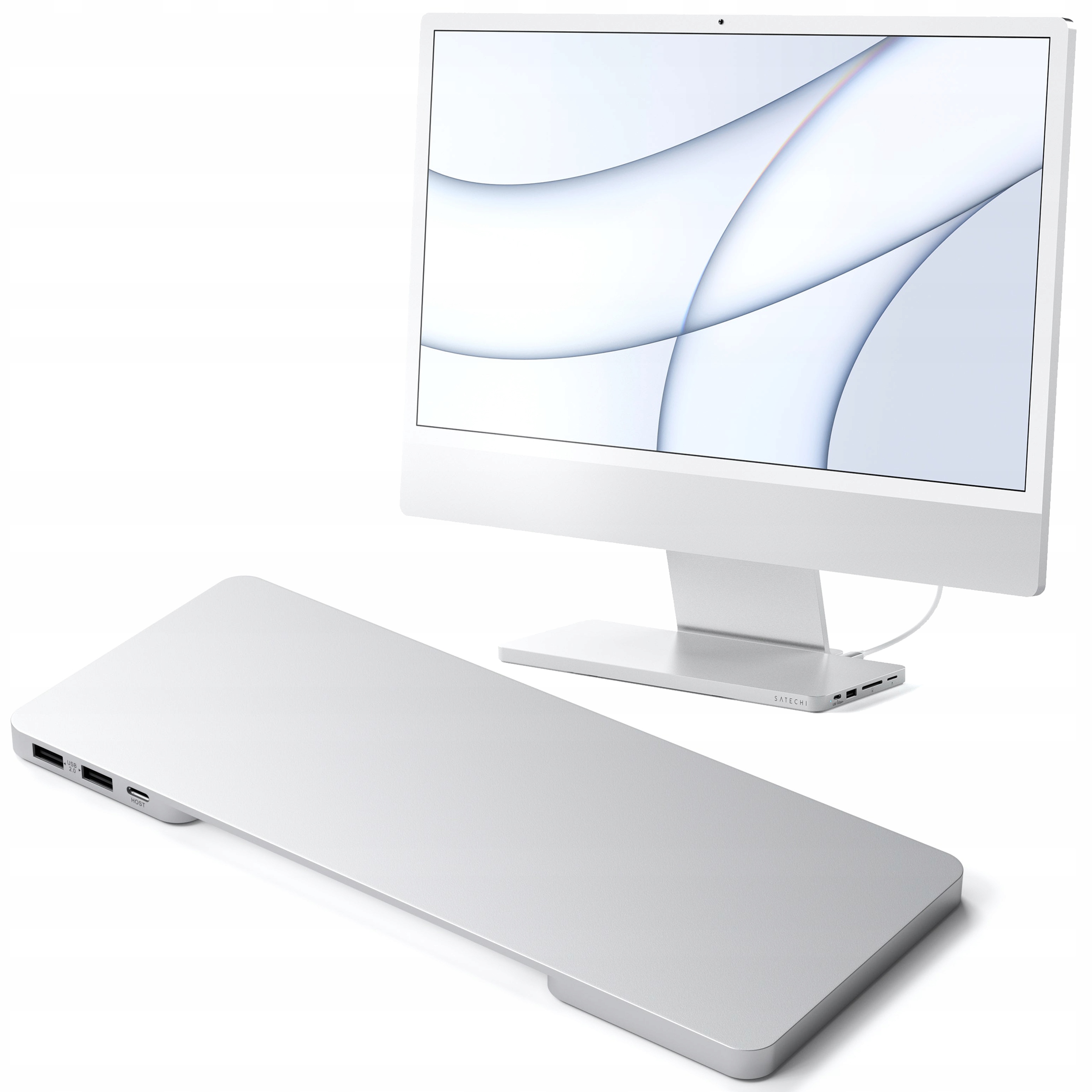 Satechi Slim Dock Stacja Dokująca Usb-c 10Gb Usb-a 10Gb 2x Usb-a Micro/SD