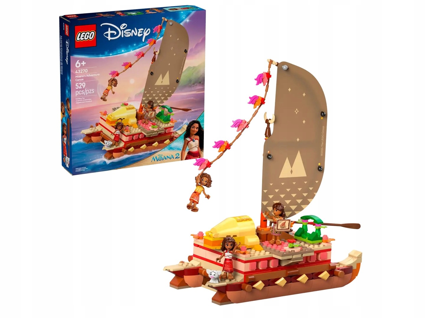 Lego Disney Princess 43270 Kajakové dobrodružství Vaiany