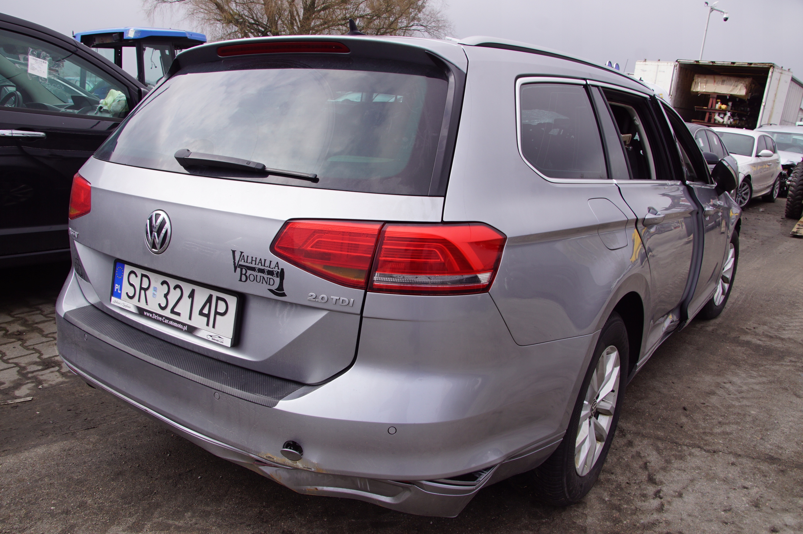 LONGHERONE parafango Destra posteriore KOMBI VOLKSWAGEN PASSAT B8