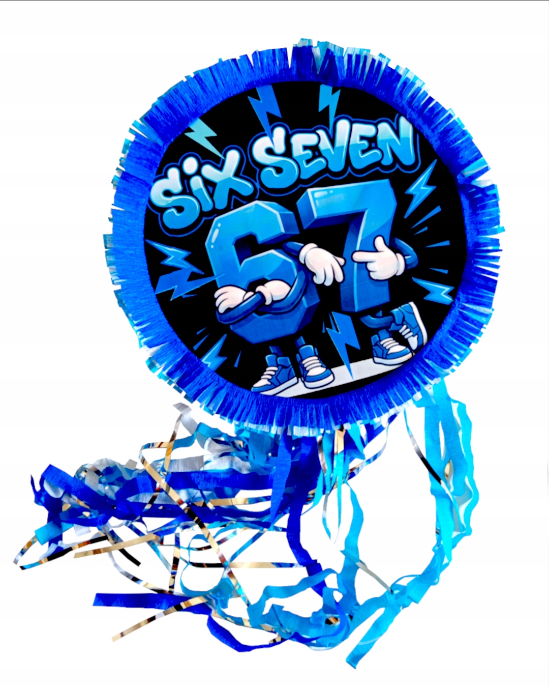 PINIATA 67 SIX SEVEN + ПАЛКА + БЕСПЛАТНАЯ ПЕРСОНАЛИЗАЦИЯ!!! мозговой гниль