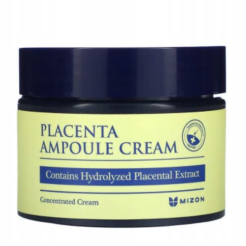 Mizon Pleťový Krém S Placentou (placenta Ampoule Cream) 50 ML Obsahuje 1500 Mg Placenty