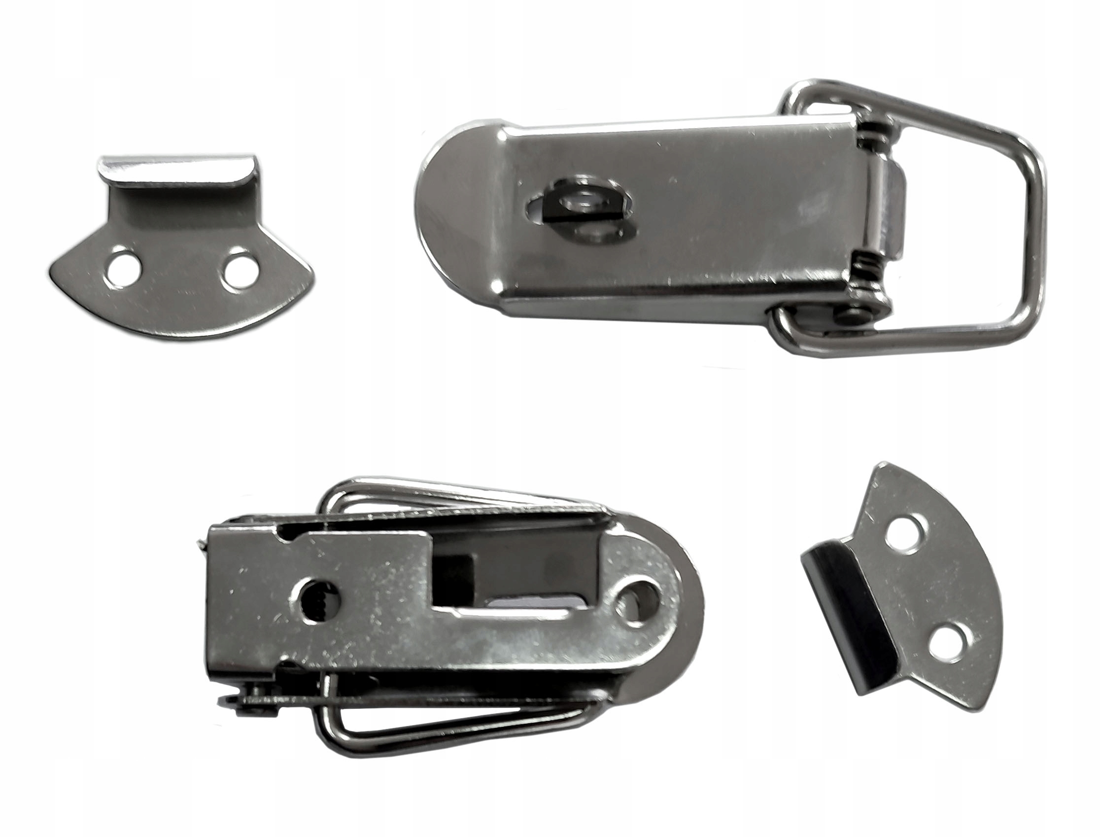 KLAMRY ZAPIĘCIA BURTOWE STALOWE 10 SZTUK