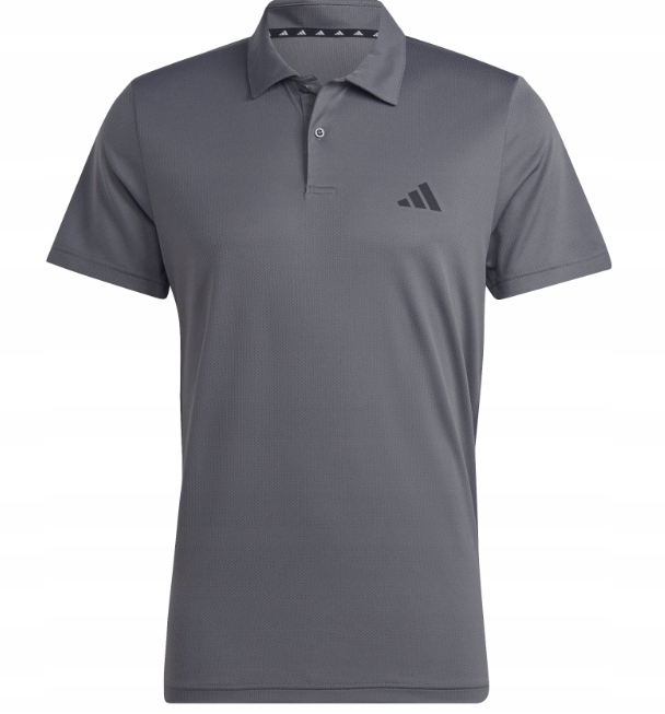 adidas Train Essentials Koszulka polo męska grey five/black M