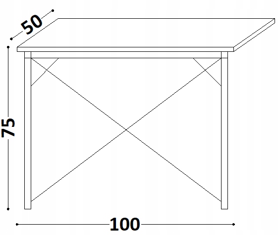 Biurko SLIM 100x50 MINKO Marka Minko