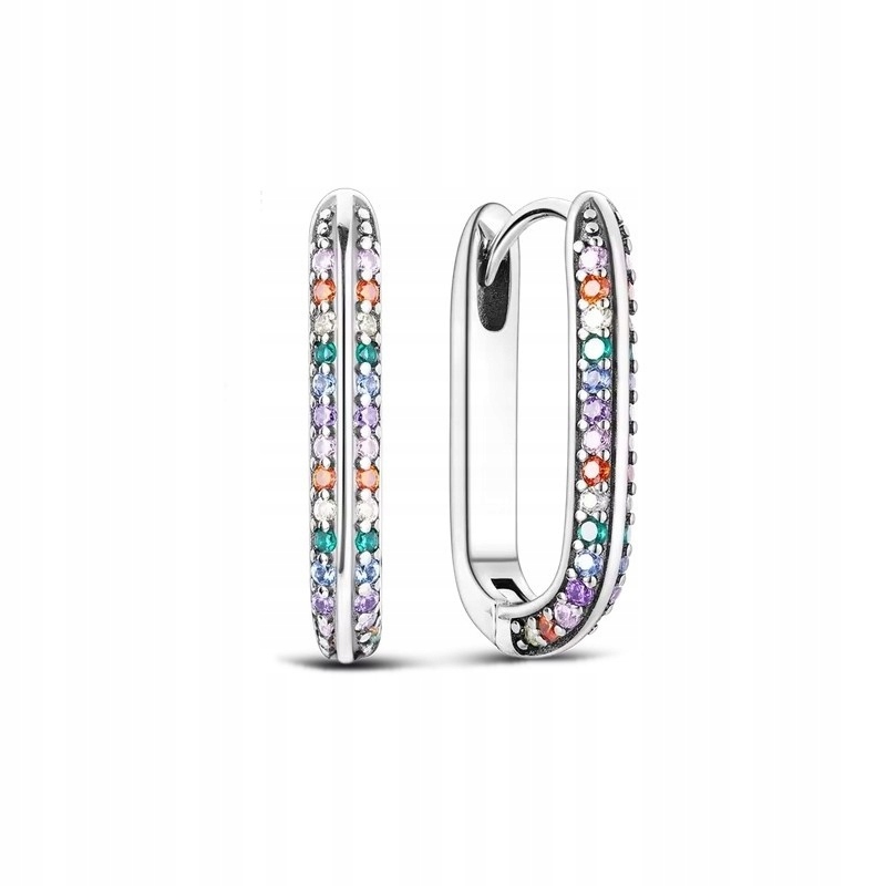 Stříbrné náušnice Ag 925 rhodiované visací zámky IM1000525ER