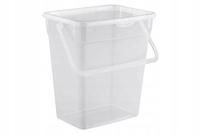 

Plast Team Pojemnik na proszek 10 L przezroczysty