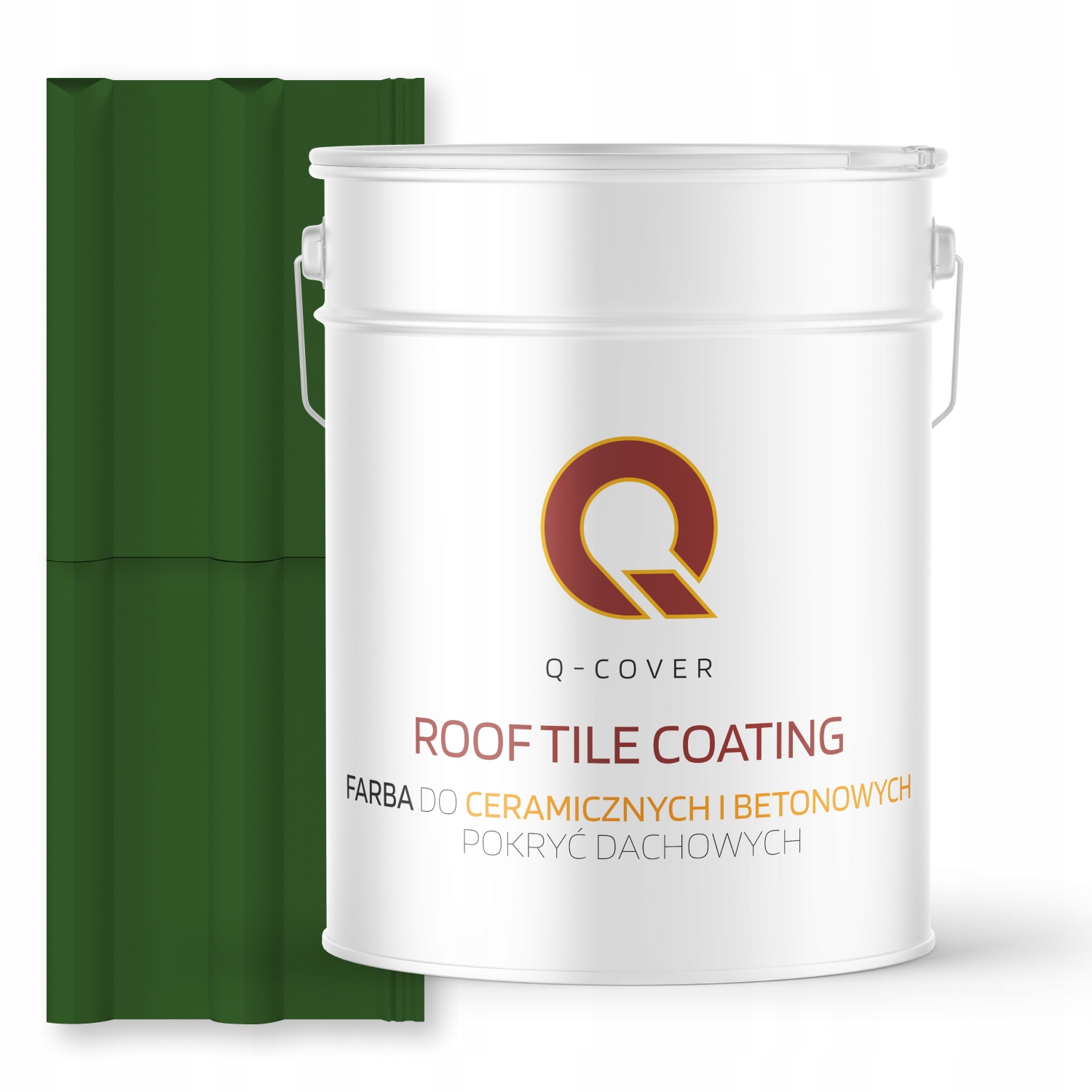 Farba Na Keramické Betónové Strechy Zelená Listová Ral 6002 10 L Lesk