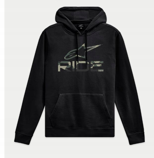 Alpinestars mikina Ride Camo hoodie v3 black vel. XL