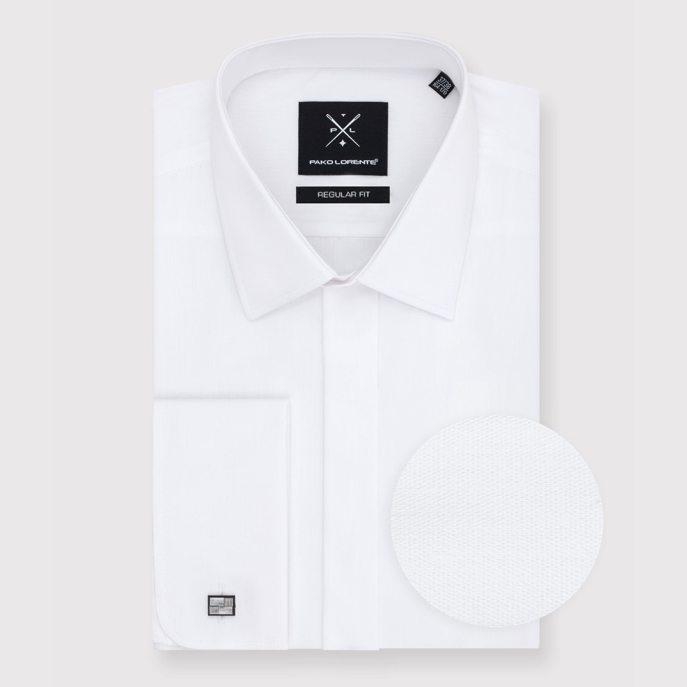Bílá košile s knoflíčky Pako Lorente 39-40/176-182