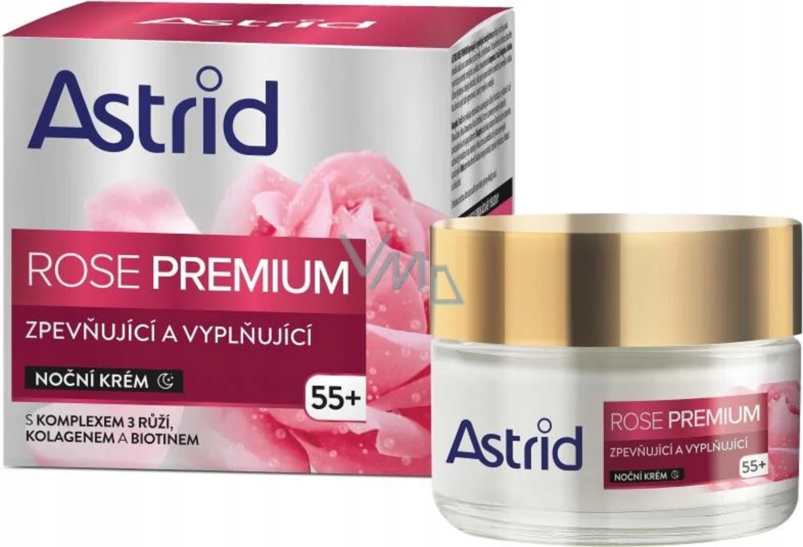 Zpevňující noční krém na obličej Astrid Rose Premium 0 ml