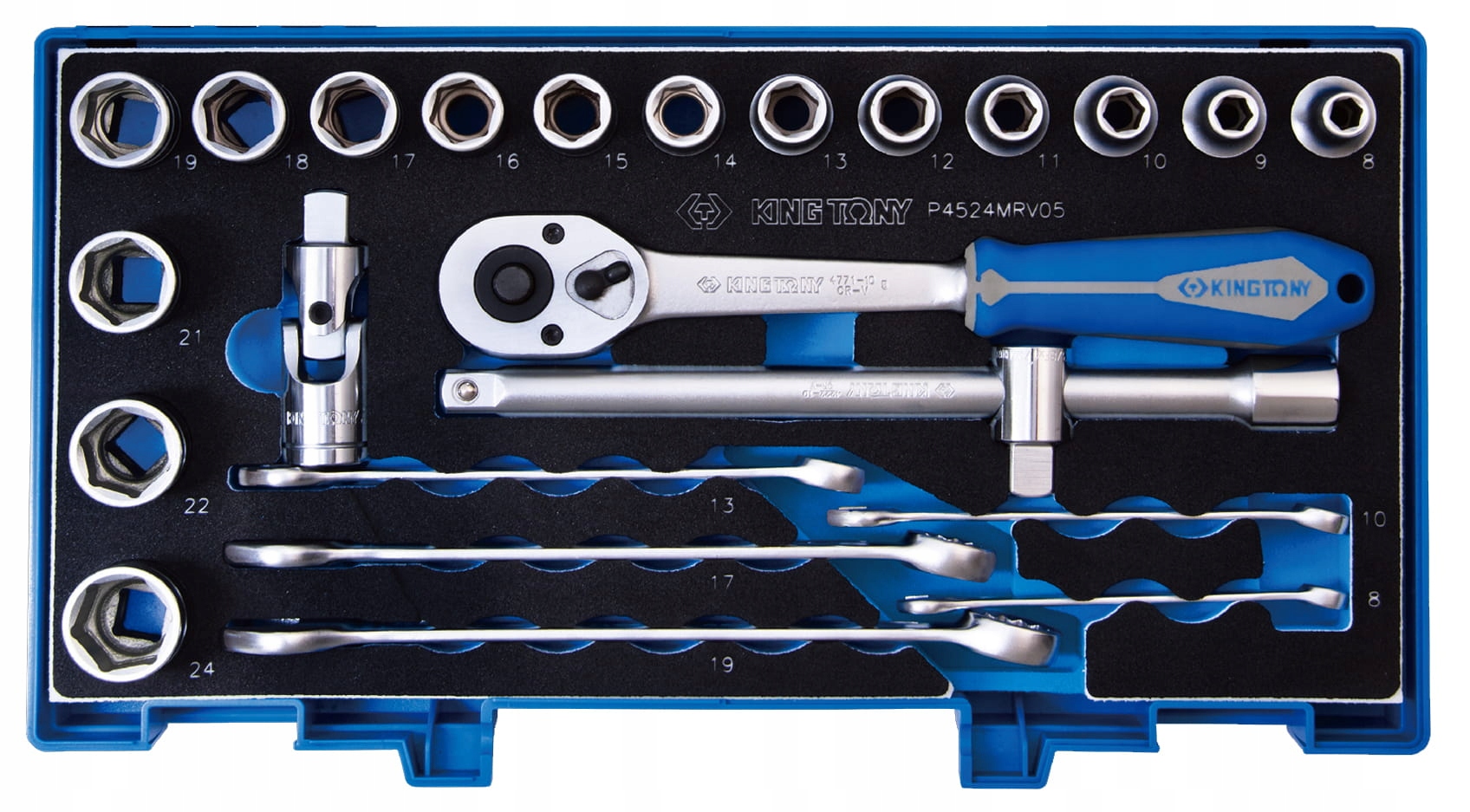 Komplet Nadstavcov 1/2'' 8-24MM 24 Kusy