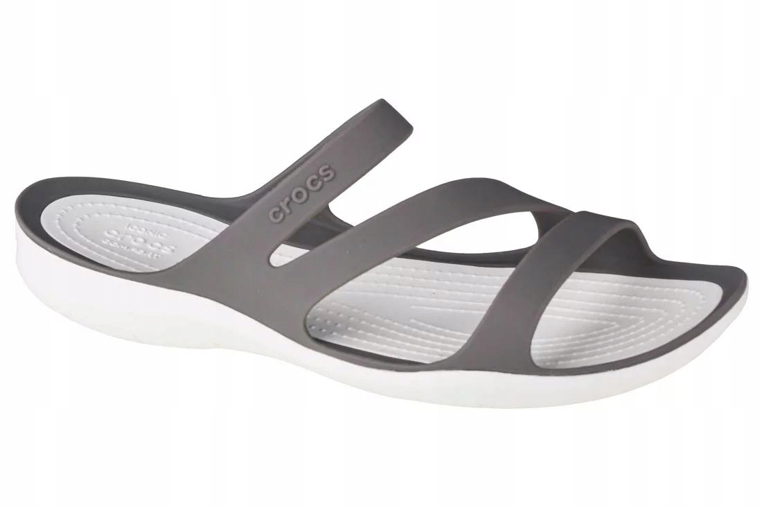 Crocs W Swiftwater Sandals (34/35) Nazouváky Šedá