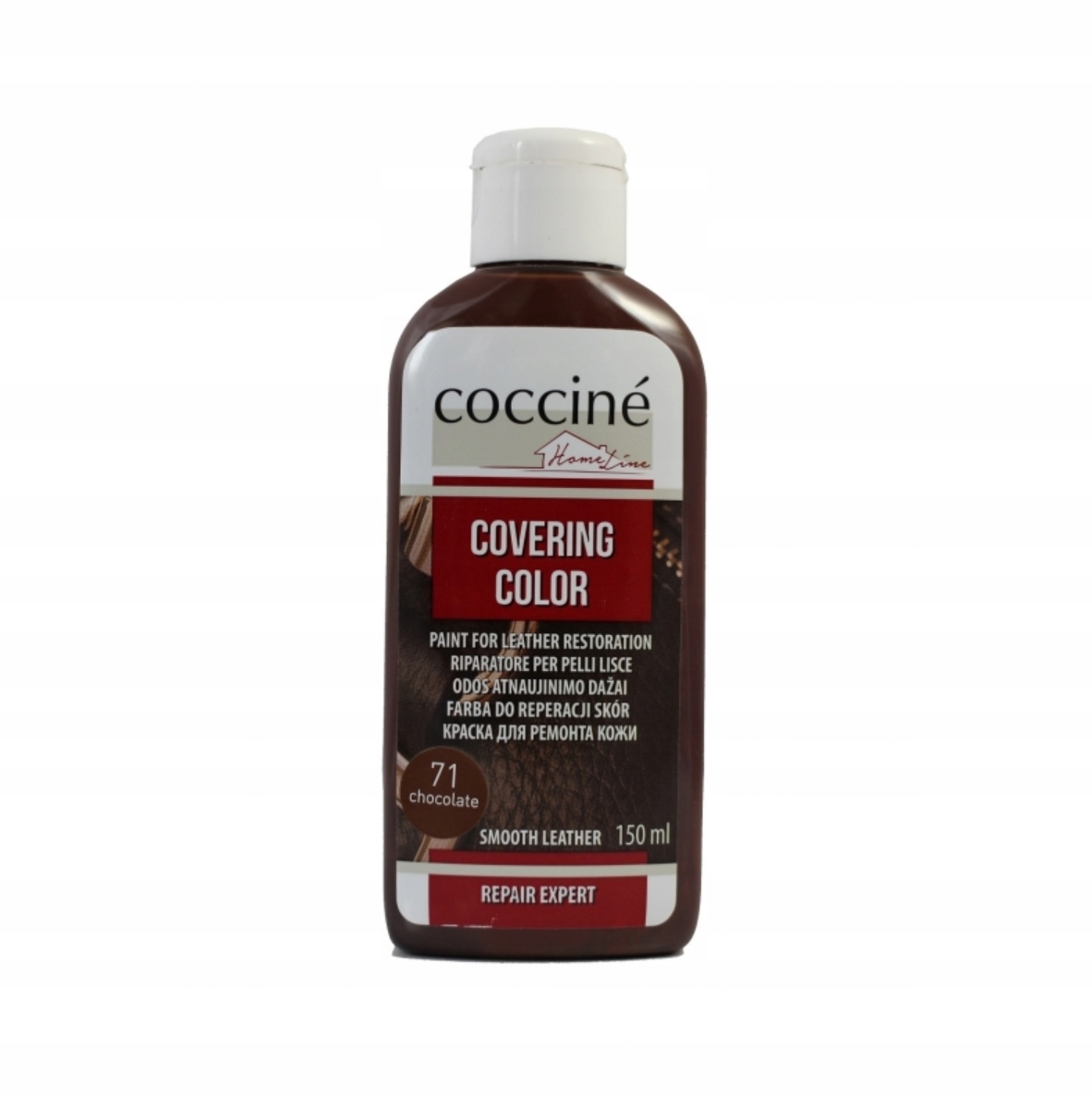 Farba do renowacji skóry czekoladowa 150 ML Coccine Covering Color