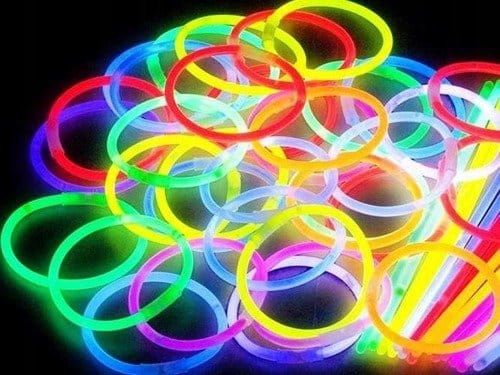

Bransoletka Świetliki Łamane Światło Chemiczne MIX