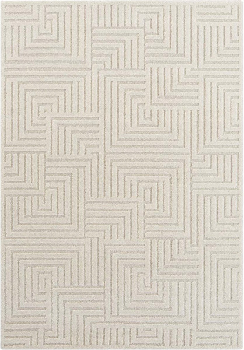 Koberec krémový plyšový Elle Decor Manipu 200x290