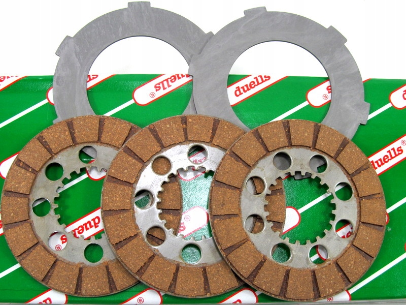 Tarcze Duells sprzęgłowe sprzęgła przekładki Wsk 125 Wfm 3