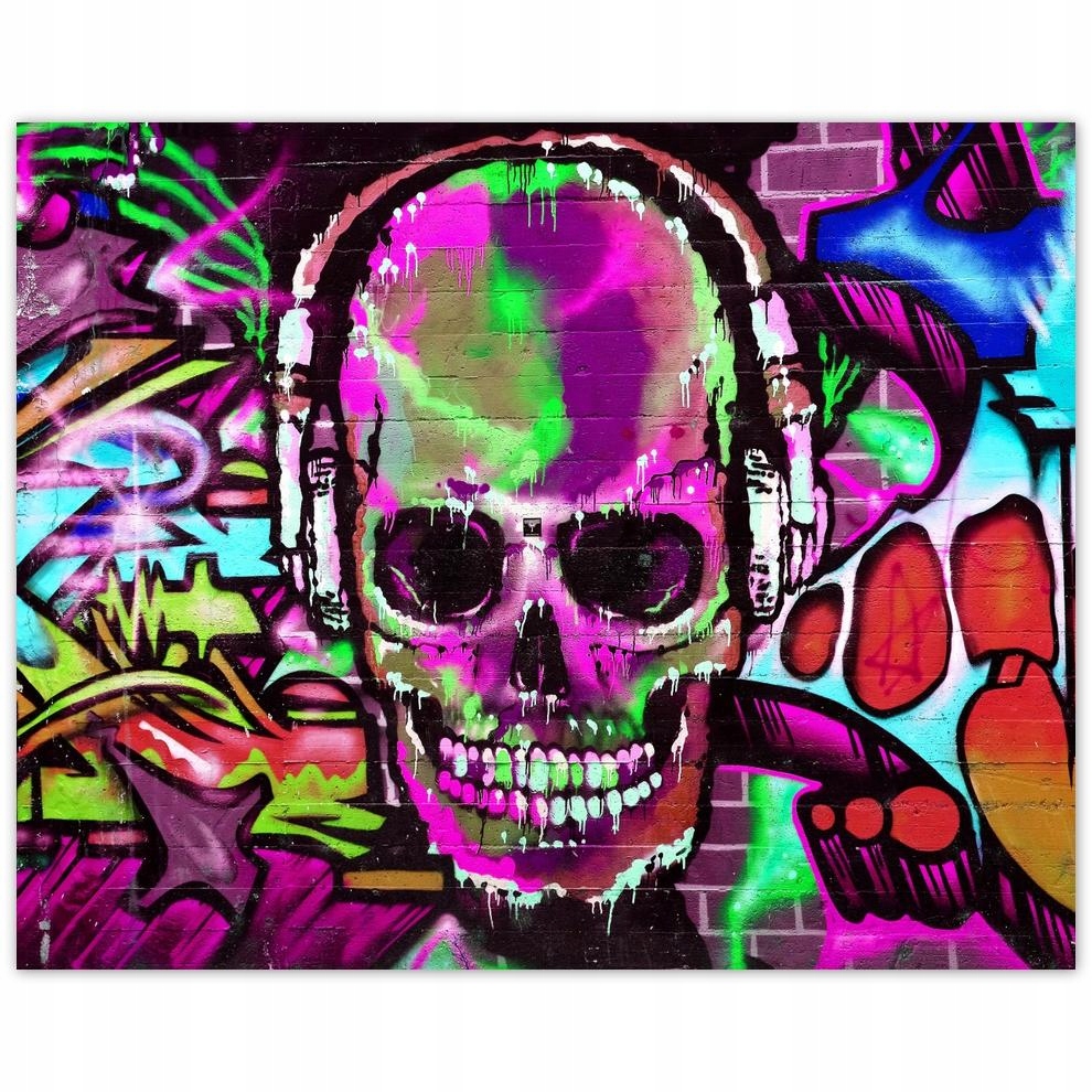

Plakat 50x40 Graffiti Sztuka uliczna