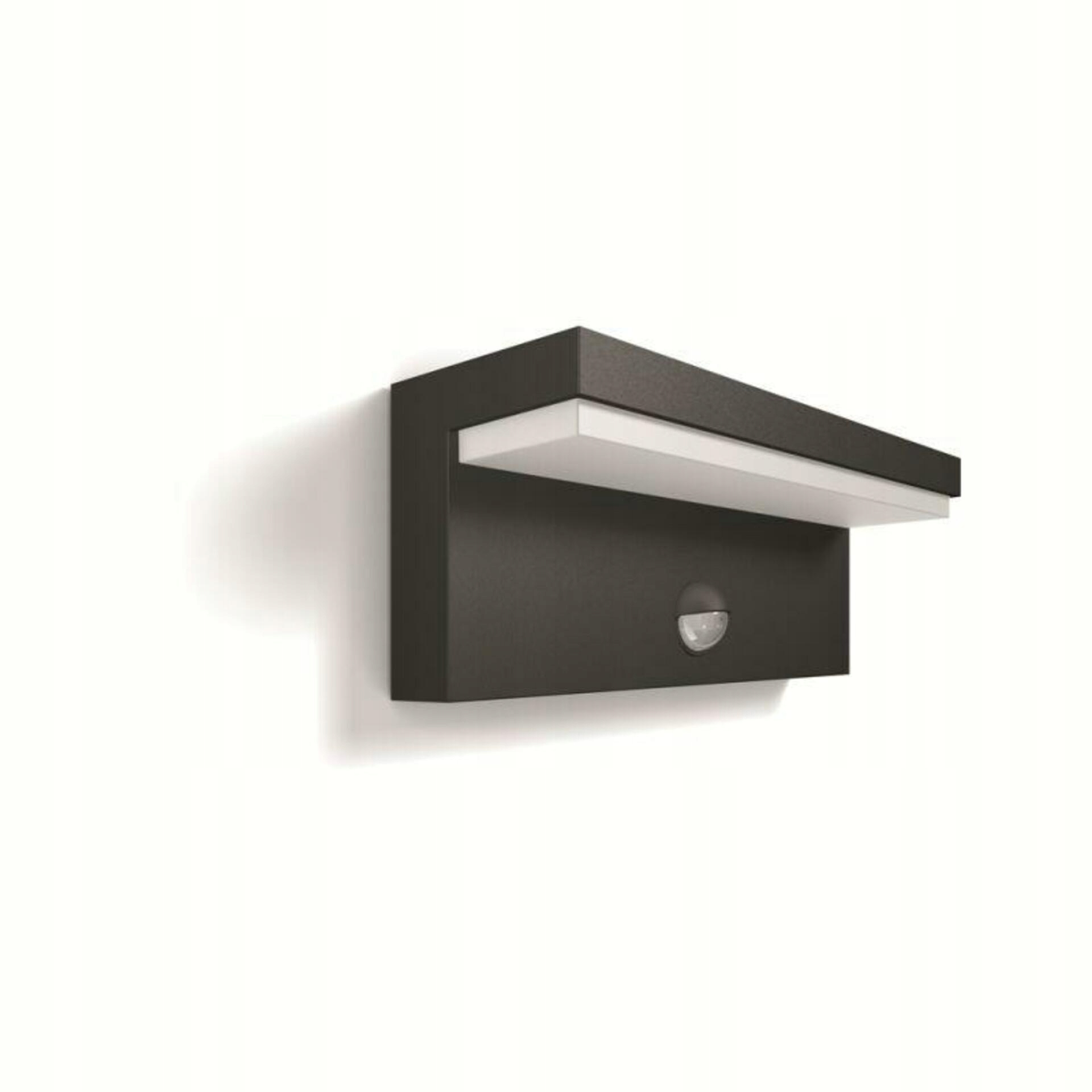 Philips Bustan UltraEfficient Led vonkajšie svietidlo 3,8 W, senzor, IP44 antr