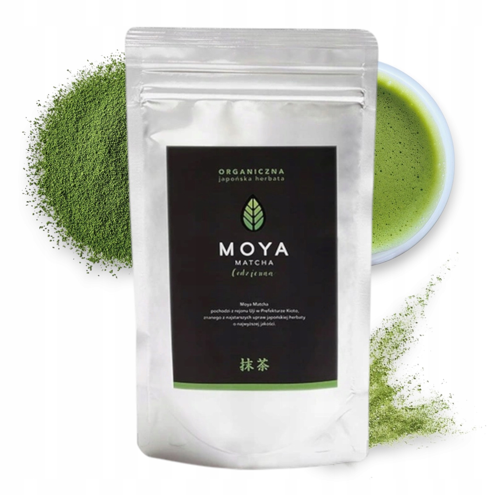 Levně Daily Moya Matcha japonský zelený čaj Bio 100g