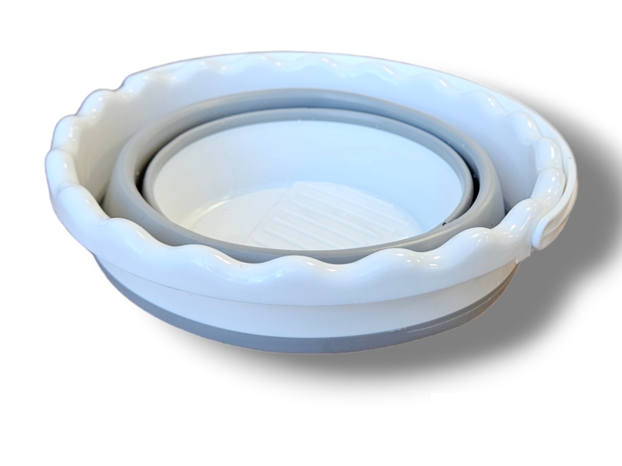 Wiaderko Składane SILIKONOWE MISKA SKŁADANA 2L Marka inna