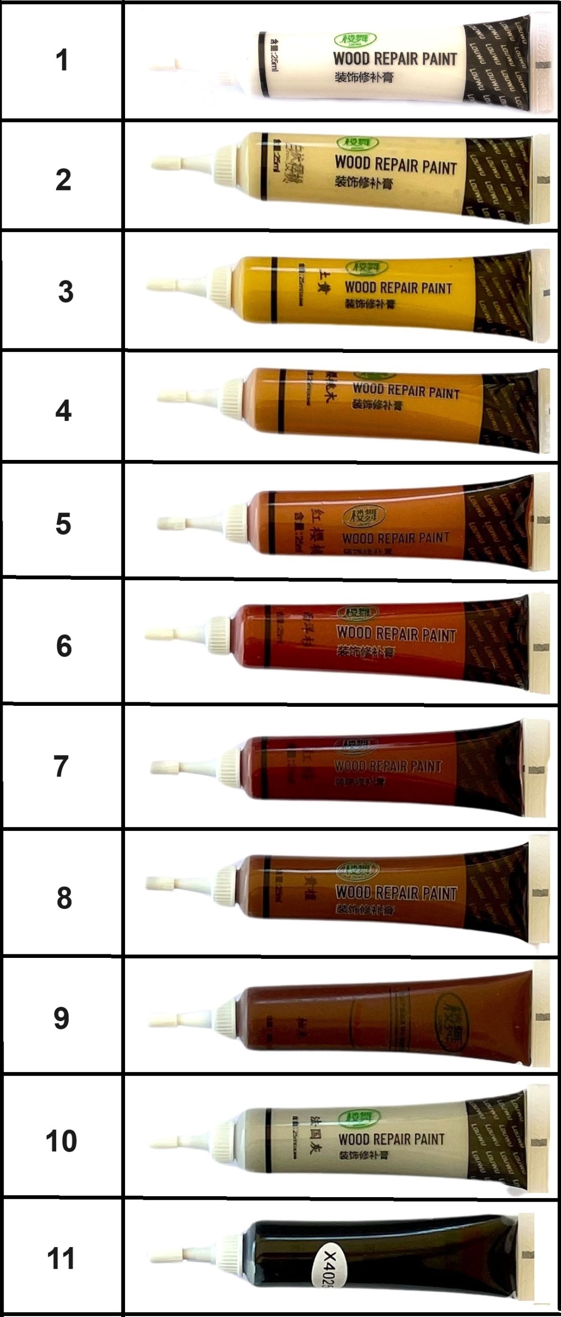 PASTA SZPACHLA DO RENOWACJI PANELI MEBLI DREWNA EAN (GTIN) 655390397805