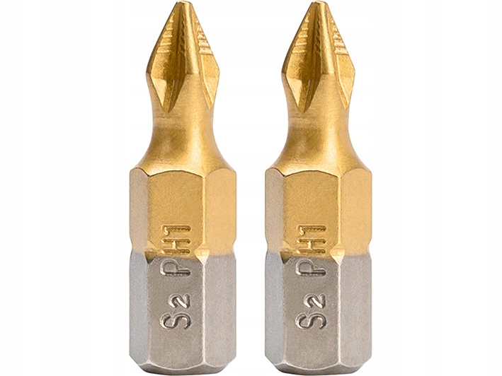 

Końcówki do wkrętarek bity Torx PH1 2szt Tytanowe