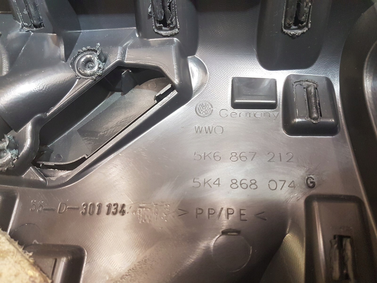 дверные карты перед зад комплект vw GOLF VI
