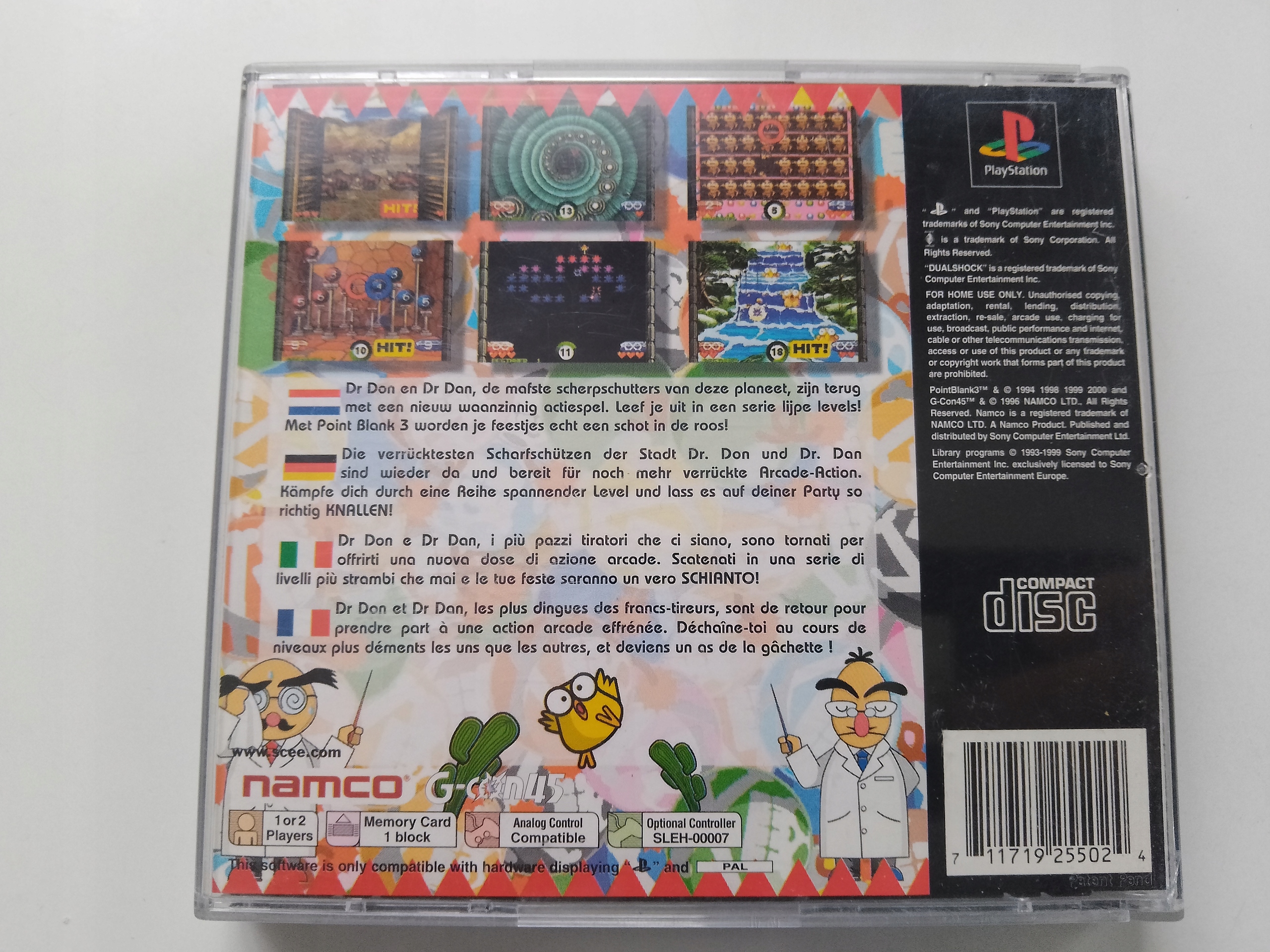 POINT BLANK 3 PSX PS1 Producent Sony Interactive Entertainment