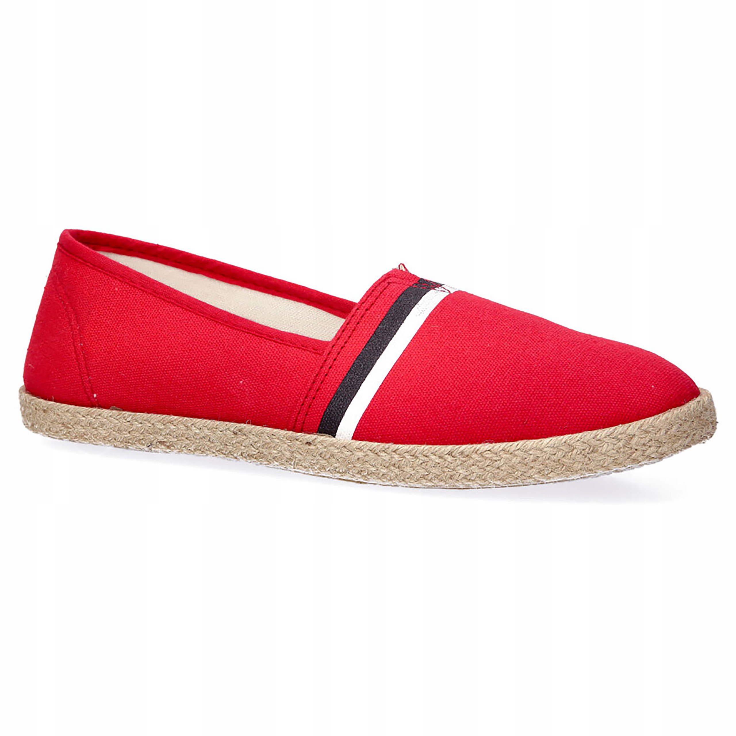 ESPADRYLE SLIP ON TRAMPKI TENISÓWKI LEKKIE BUTY 40